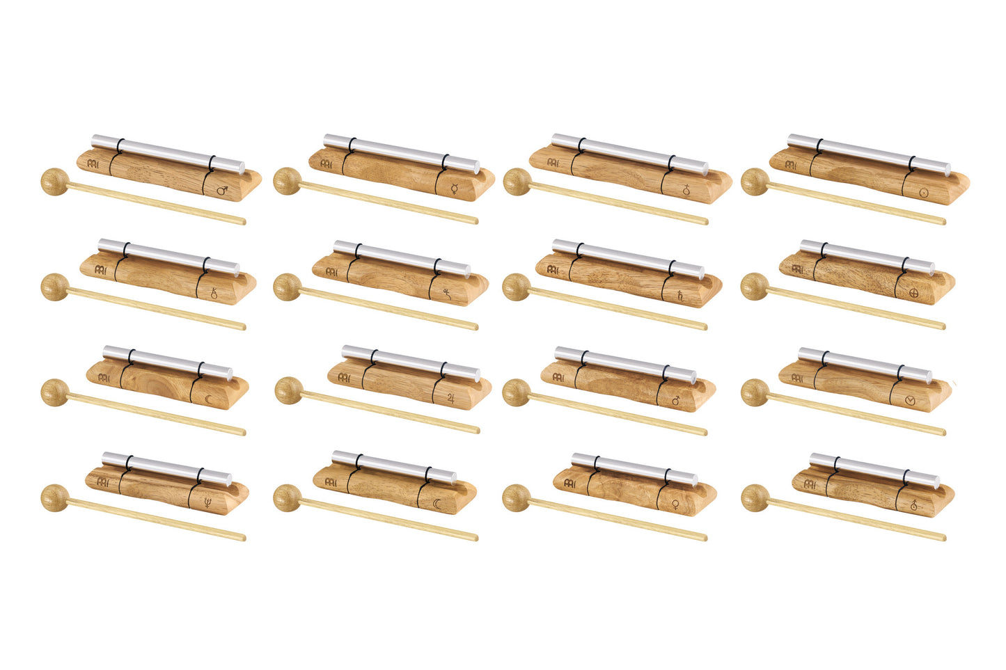 Meinl Planetary Tuned Energy Chime Set - 16 Chimes
