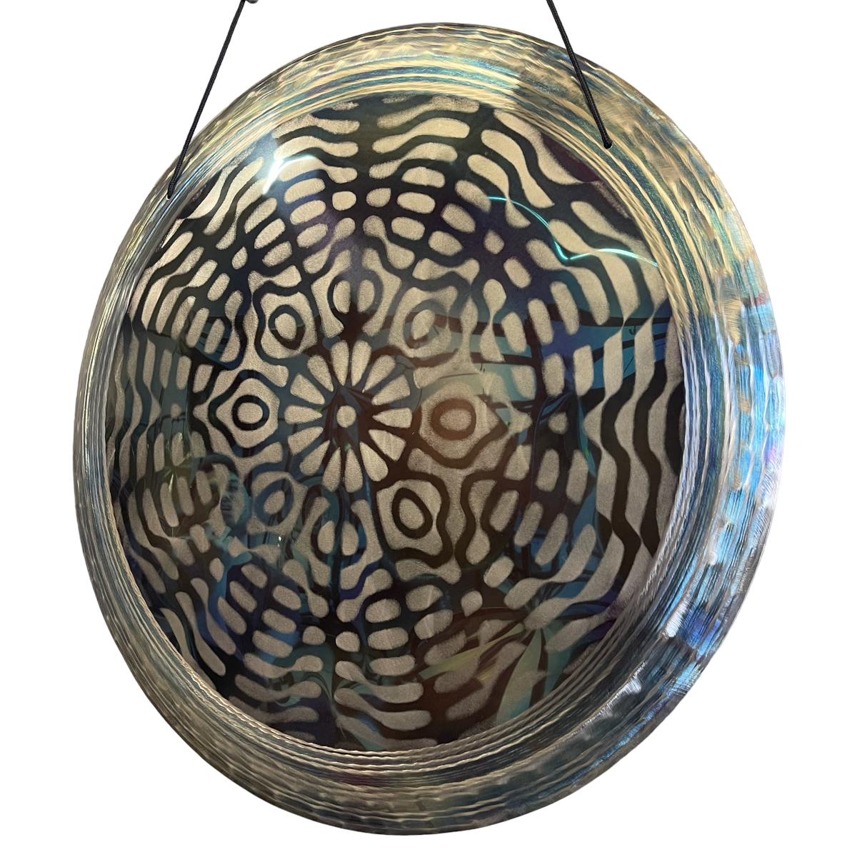Grotta Sonora 32" King Gong Cymatic Mandala Symbol