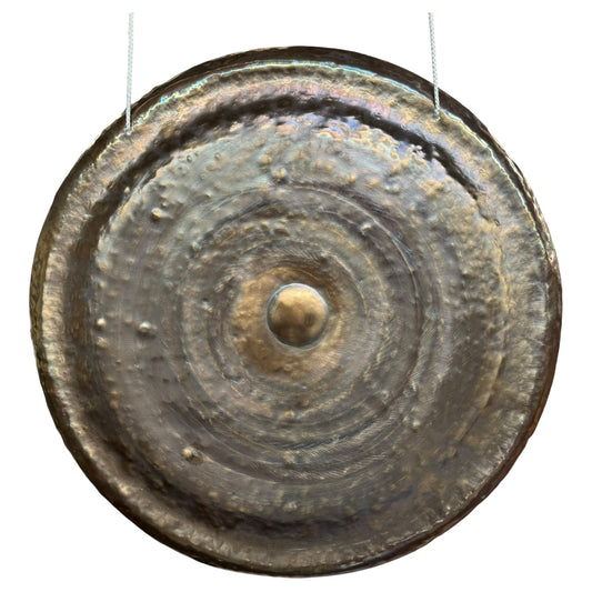 Acolyte 23" Dimple Gong - Bronze Spiral