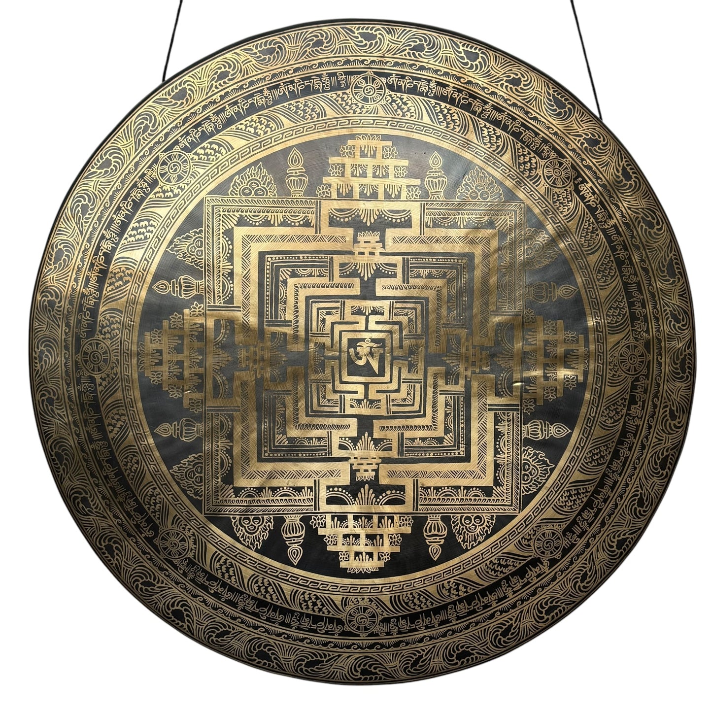 28" Nepalese Sri Yantra Gong