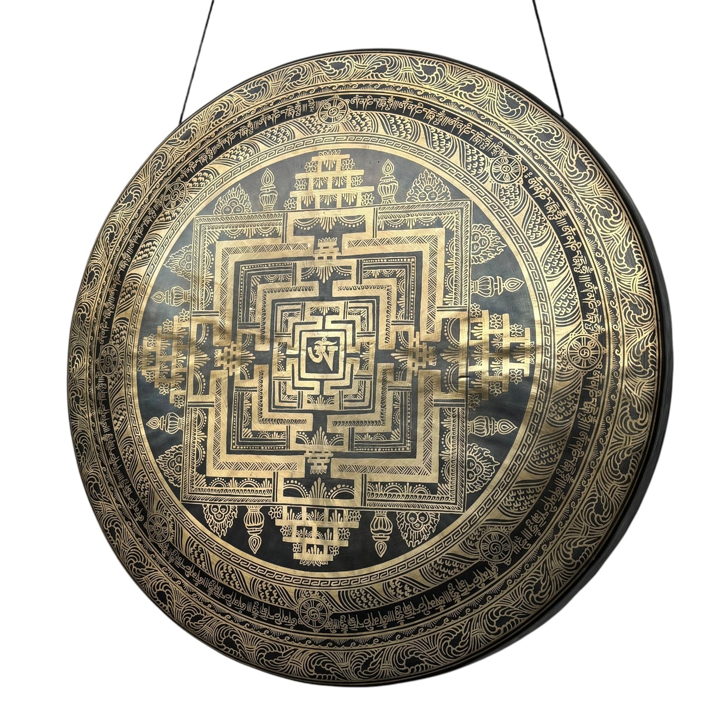 28" Nepalese Sri Yantra Gong