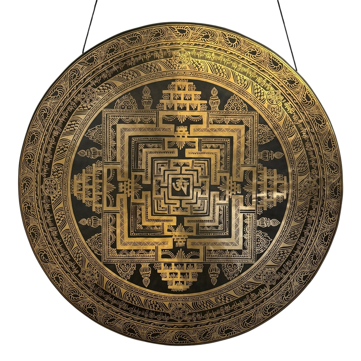 28" Nepalese Sri Yantra Gong