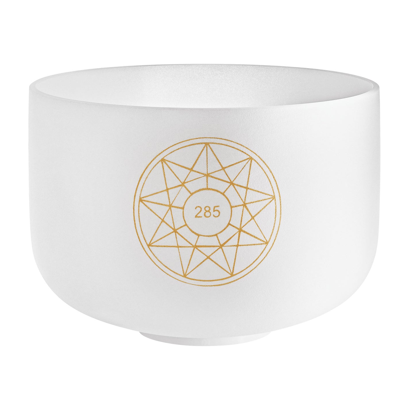 Meinl Sonic Energy Solfeggio Crystal Singing Bowl 12" 285 Hz Note C#4 (SOLCSB12-285)