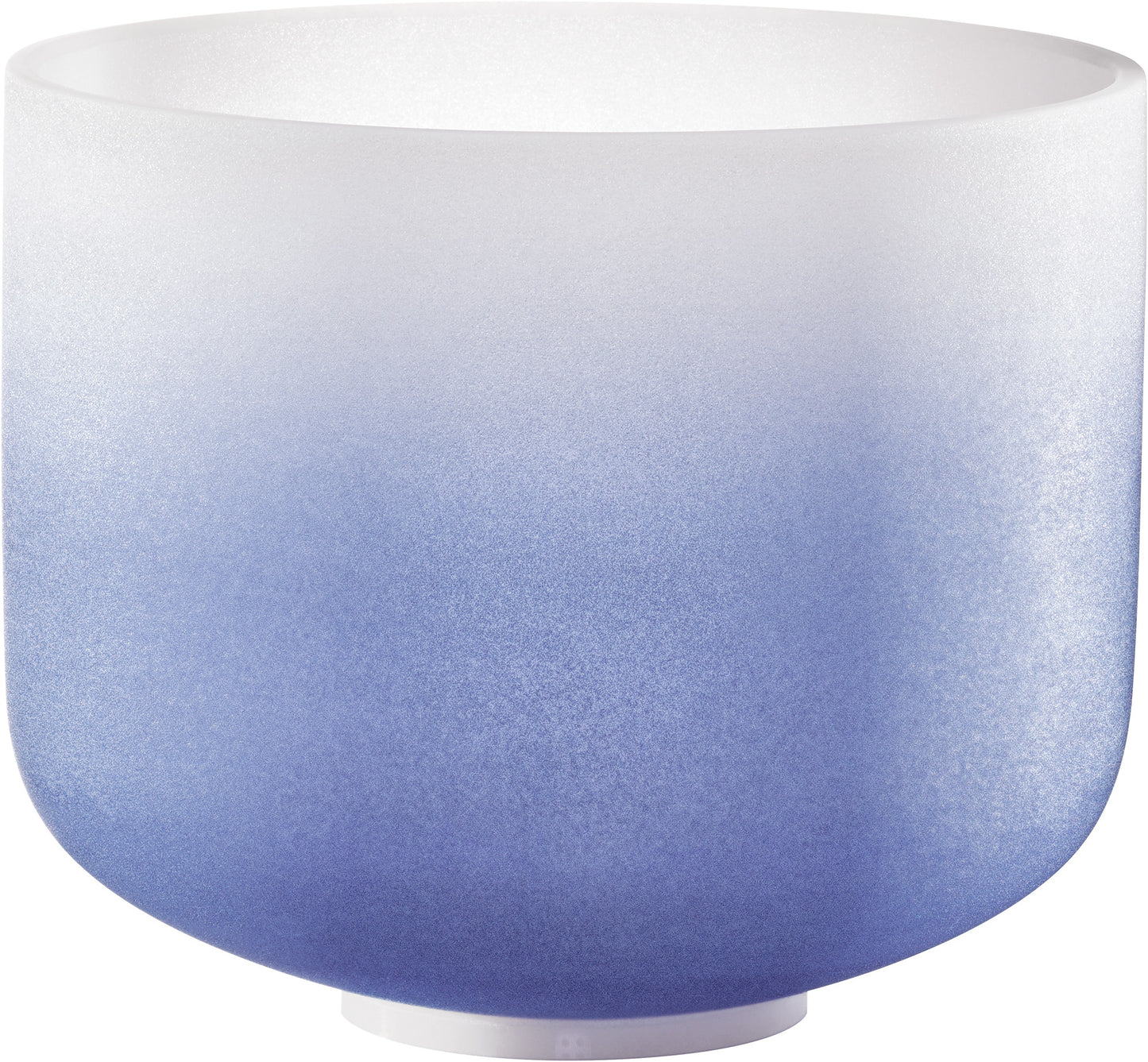 Meinl Sonic Energy Crystal Singing Bowl 9" Color-Frosted Dark Blue Note A4 Brow Chakra (CSBC9A)