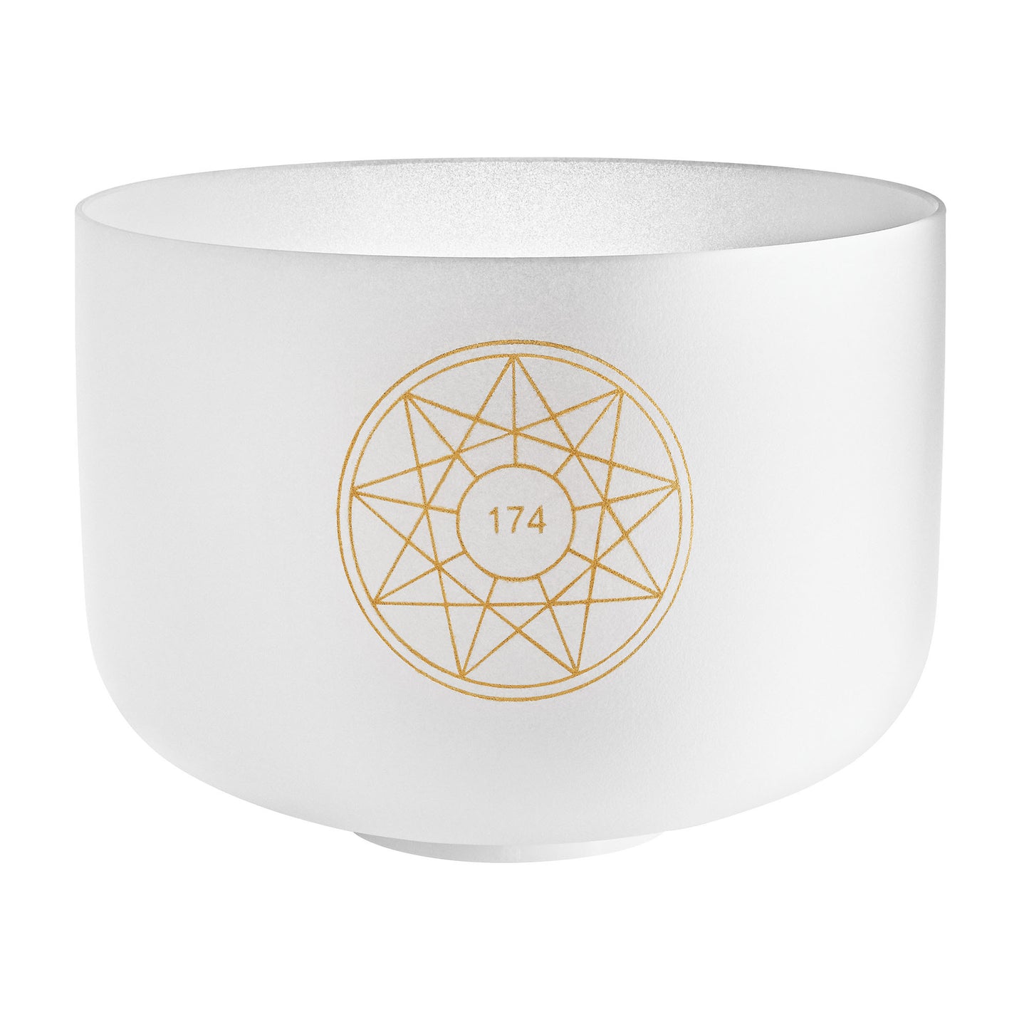 Meinl Sonic Energy Solfeggio Crystal Singing Bowl 12" 174 Hz Note F3 (SOLCSB12-174)