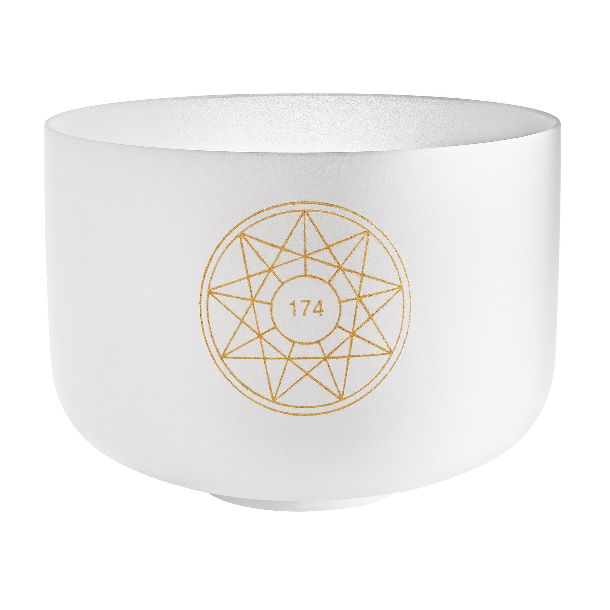 Meinl Sonic Energy Solfeggio Crystal Singing Bowl 12" 174 Hz Note F3 (SOLCSB12-174)