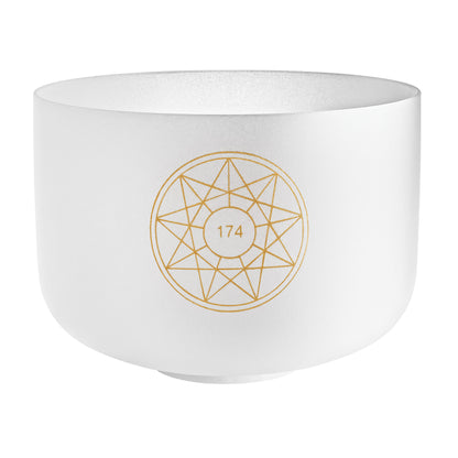 Meinl Sonic Energy Solfeggio Crystal Singing Bowl 12" 174 Hz Note F3 (SOLCSB12-174)