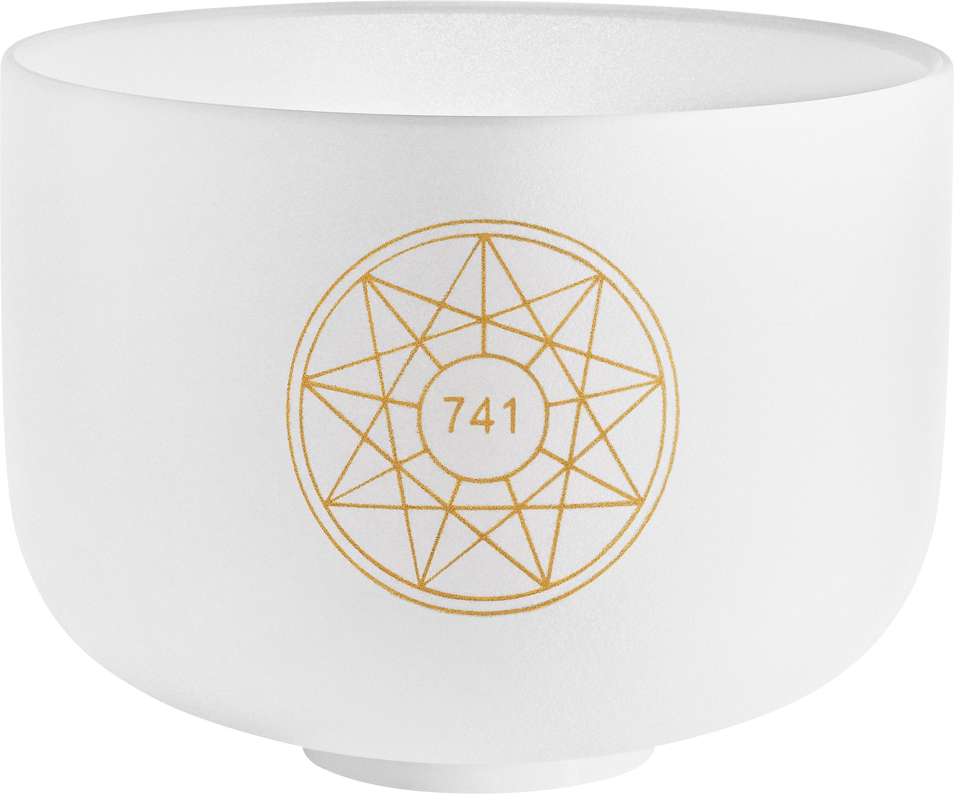 Meinl Sonic Energy Solfeggio Crystal Singing Bowl 10" Sol 741 Hz Note F#4 (SOLCSB10-741)
