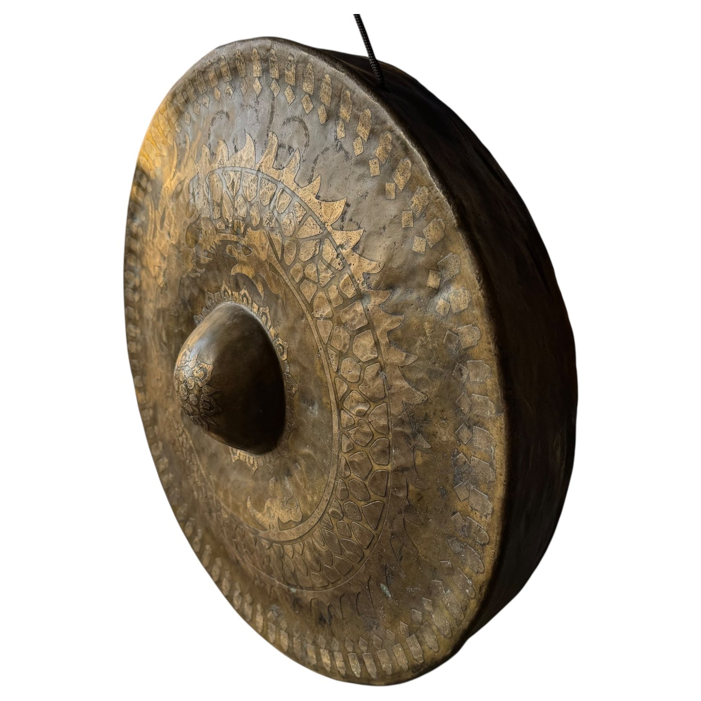 C3 Tuned Thai Burmese Dragon Gong 20"