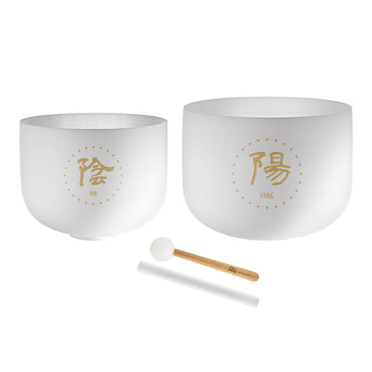 Meinl Sonic Energy TCM Crystal Singing Bowl Set 2-Piece (TCMCSBSET2)