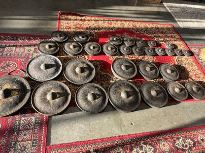 USED Set of Tuned Thai Gongs C3-F5