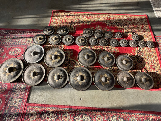 USED Set of Tuned Thai Gongs C3-F5