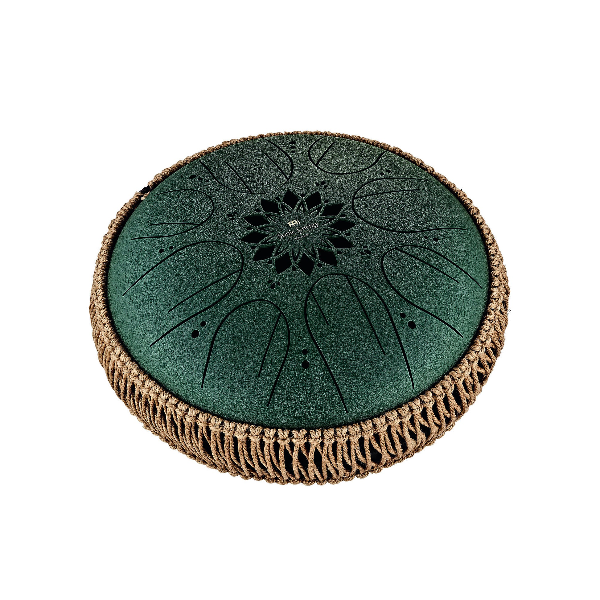 Meinl Medium Octave Steel Tongue Drum - F# Minor Dark Green