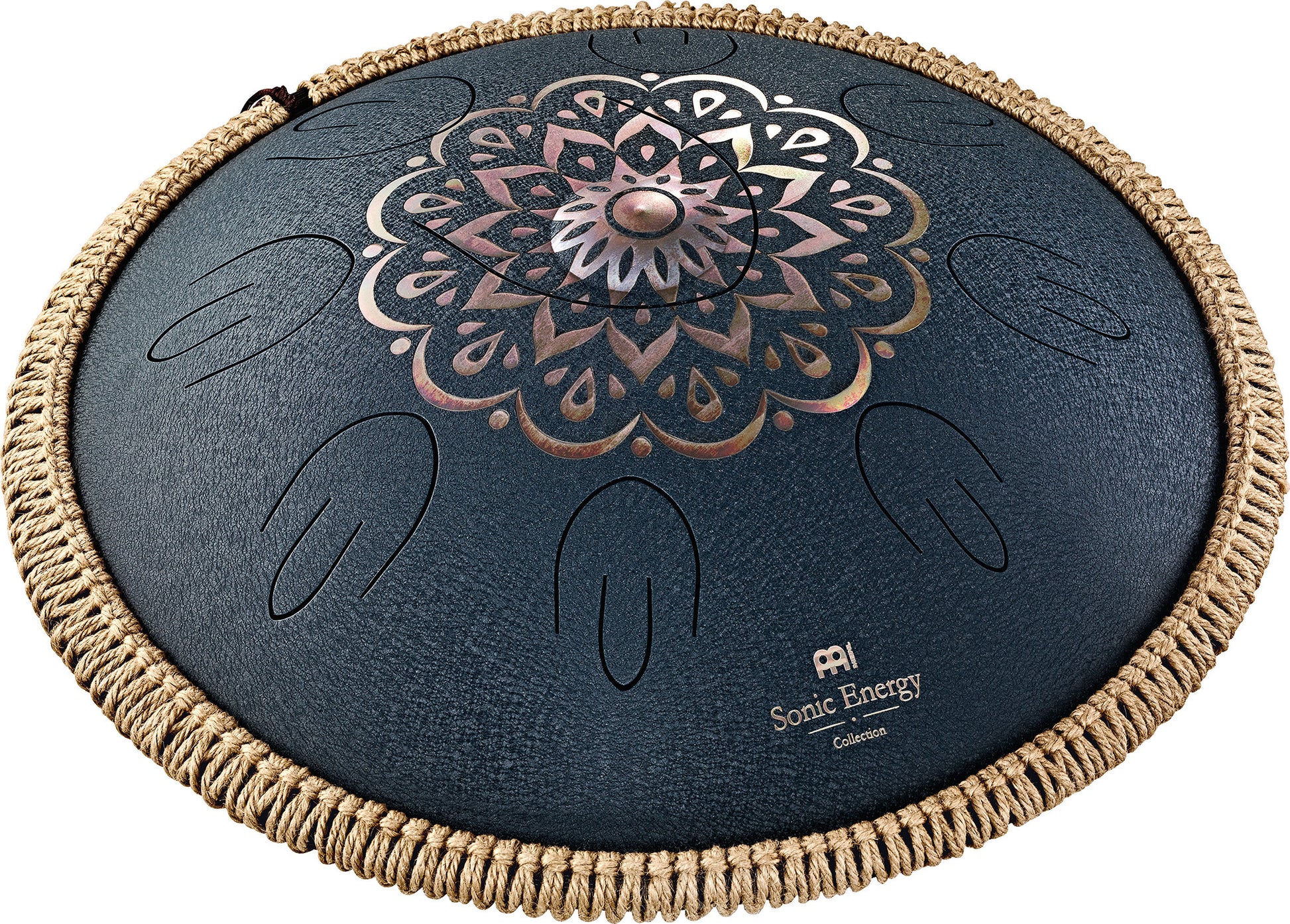 Meinl Octave Steel Tongue Drum - D Amara Navy Blue Engraved