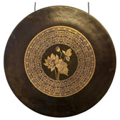 28" Nepalese Lotus Flower Gong No 1