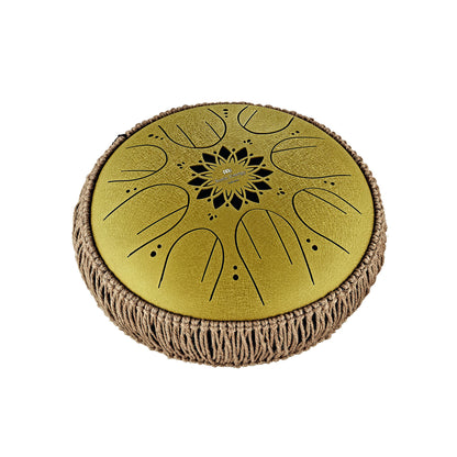 Meinl Medium Octave Steel Tongue Drum - C Major Gold