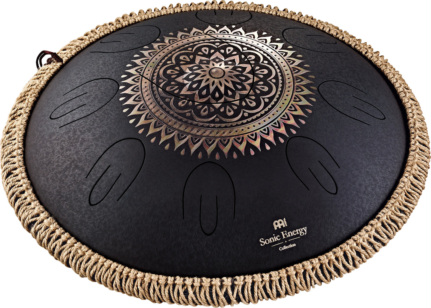 Meinl Octave Steel Tongue Drum - D Kurd Black Engraved