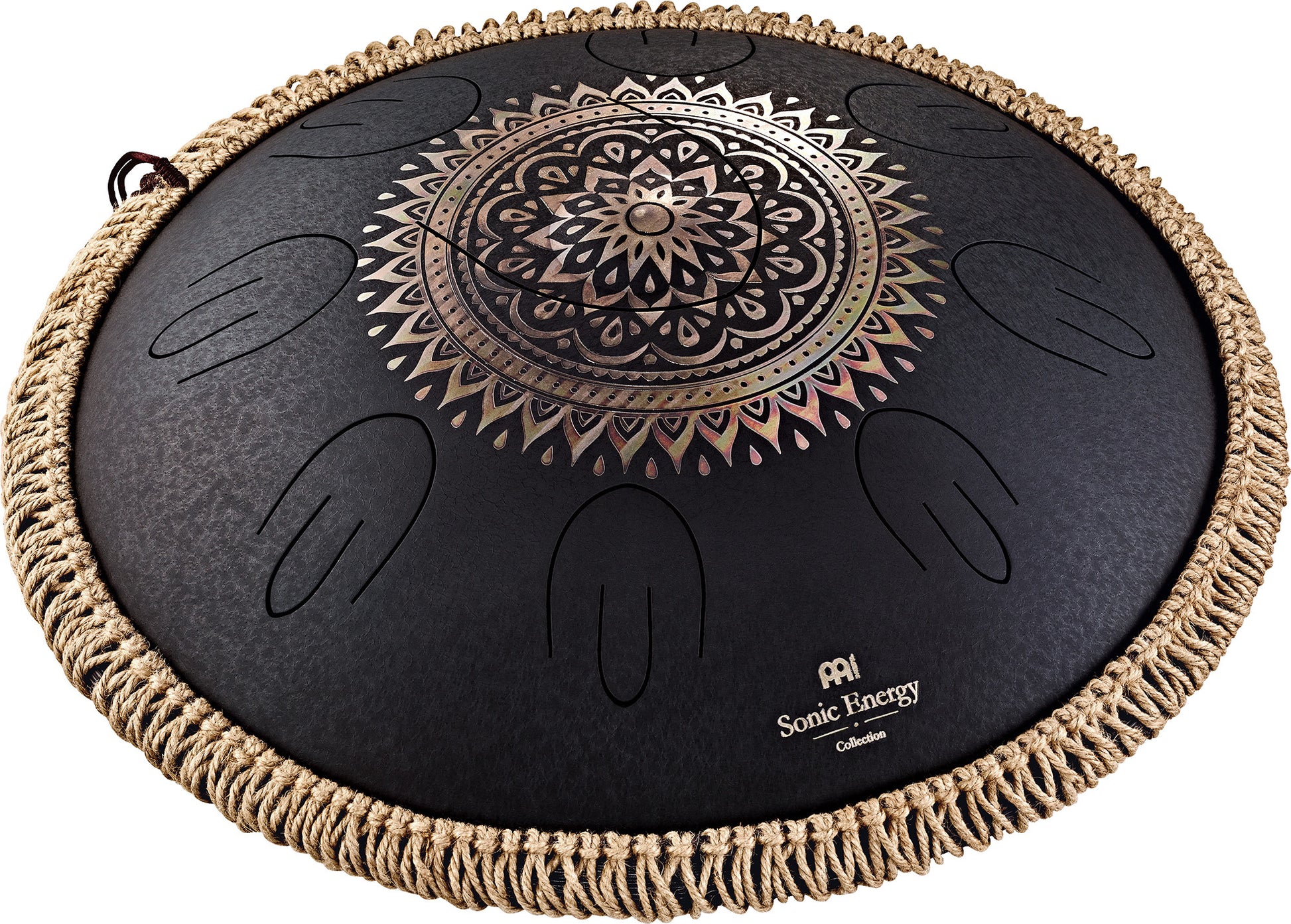 Meinl Octave Steel Tongue Drum - D Kurd Black Engraved