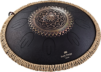 Meinl Octave Steel Tongue Drum - D Kurd Black Engraved