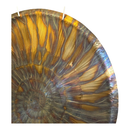 32" Dawn Ammonite Fibonacci Gong