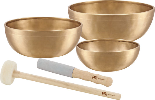 Meinl Energy Therapy Singing Bowl Set 700+1000+1400g