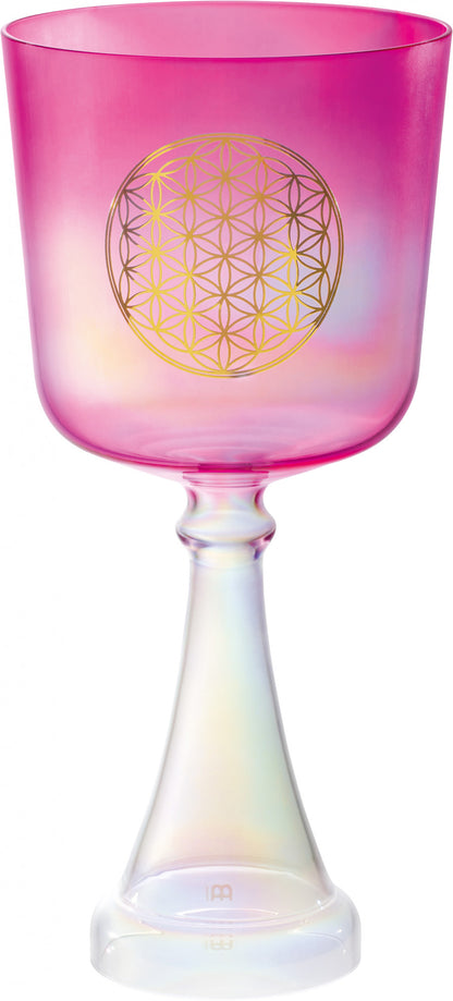 Meinl Crystal Singing Chalice 6 inch Pink FOL Heart Chakra