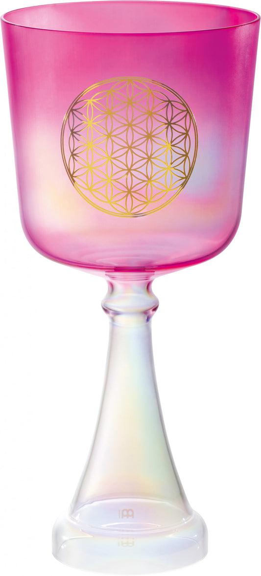 Meinl Crystal Singing Chalice 6 inch Pink FOL Heart Chakra