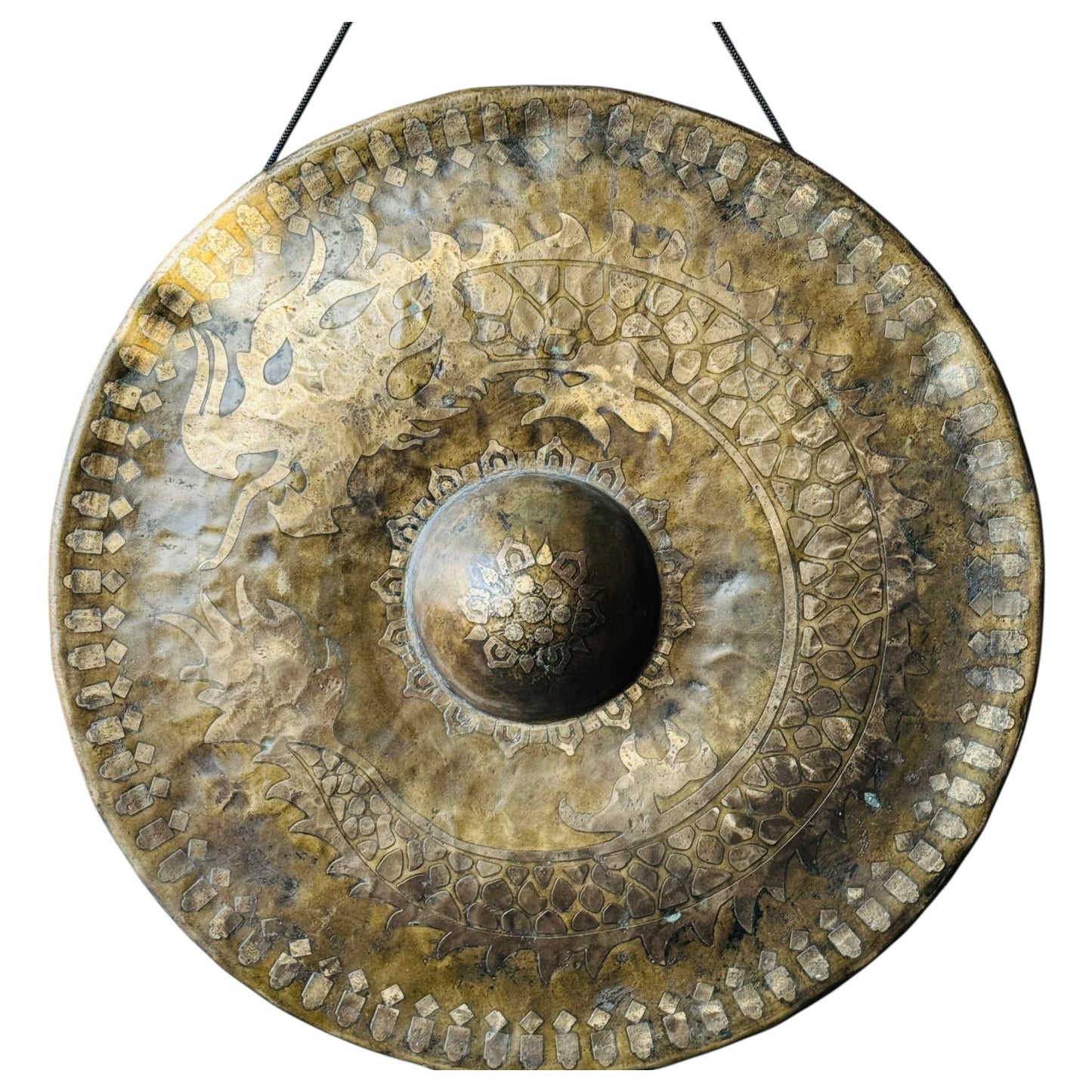 C3 Tuned Thai Burmese Dragon Gong 20"