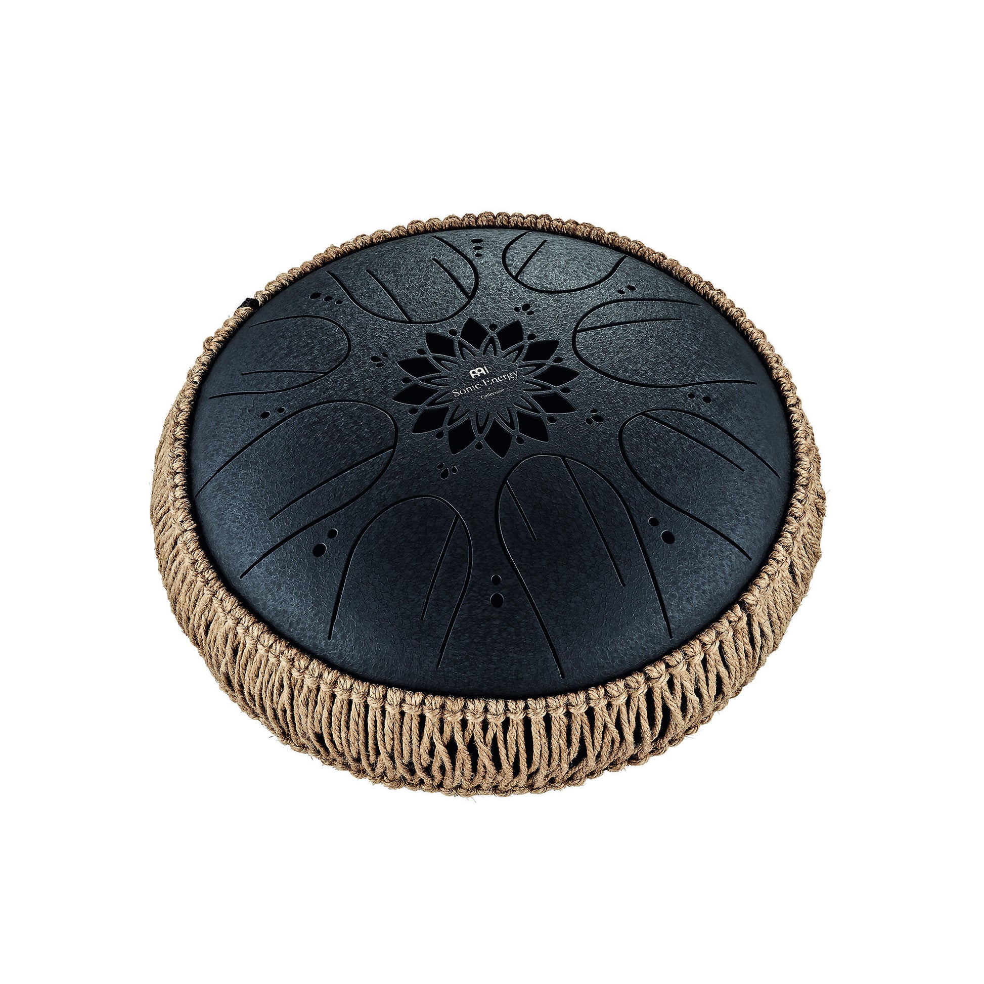 Meinl Medium Octave Steel Tongue Drum - B Minor Black
