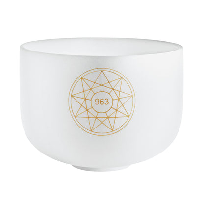 Meinl Sonic Energy Solfeggio Crystal Singing Bowl 10" 963 Hz Note B4 (SOLCSB10-963)