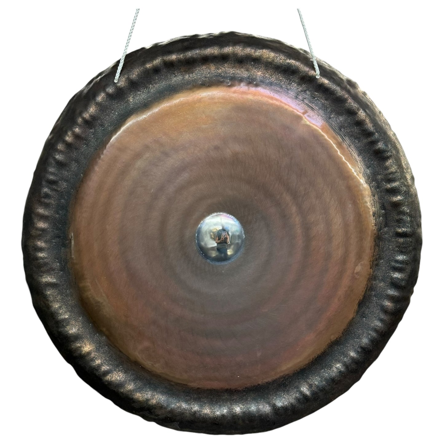 Acolyte 22" Dimple Gong - Copper Spiral