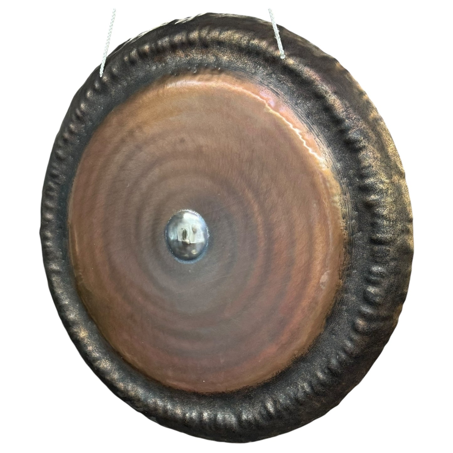 Acolyte 22" Dimple Gong - Copper Spiral