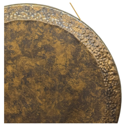 36" SS Chau Gong - Antique Bronze