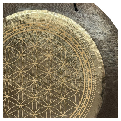 36" Flower of Life Premium Wind Gong