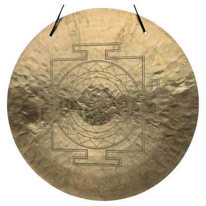 38" Sri Yantra Wind Gong USED