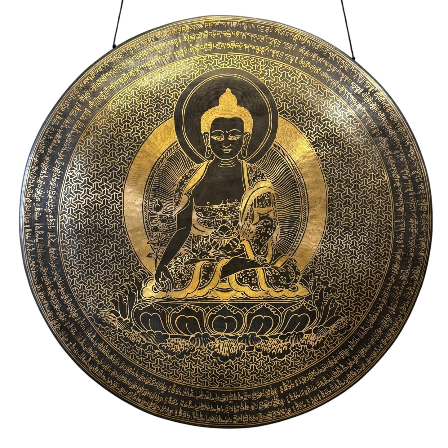 28" Buddha Gong from Nepal