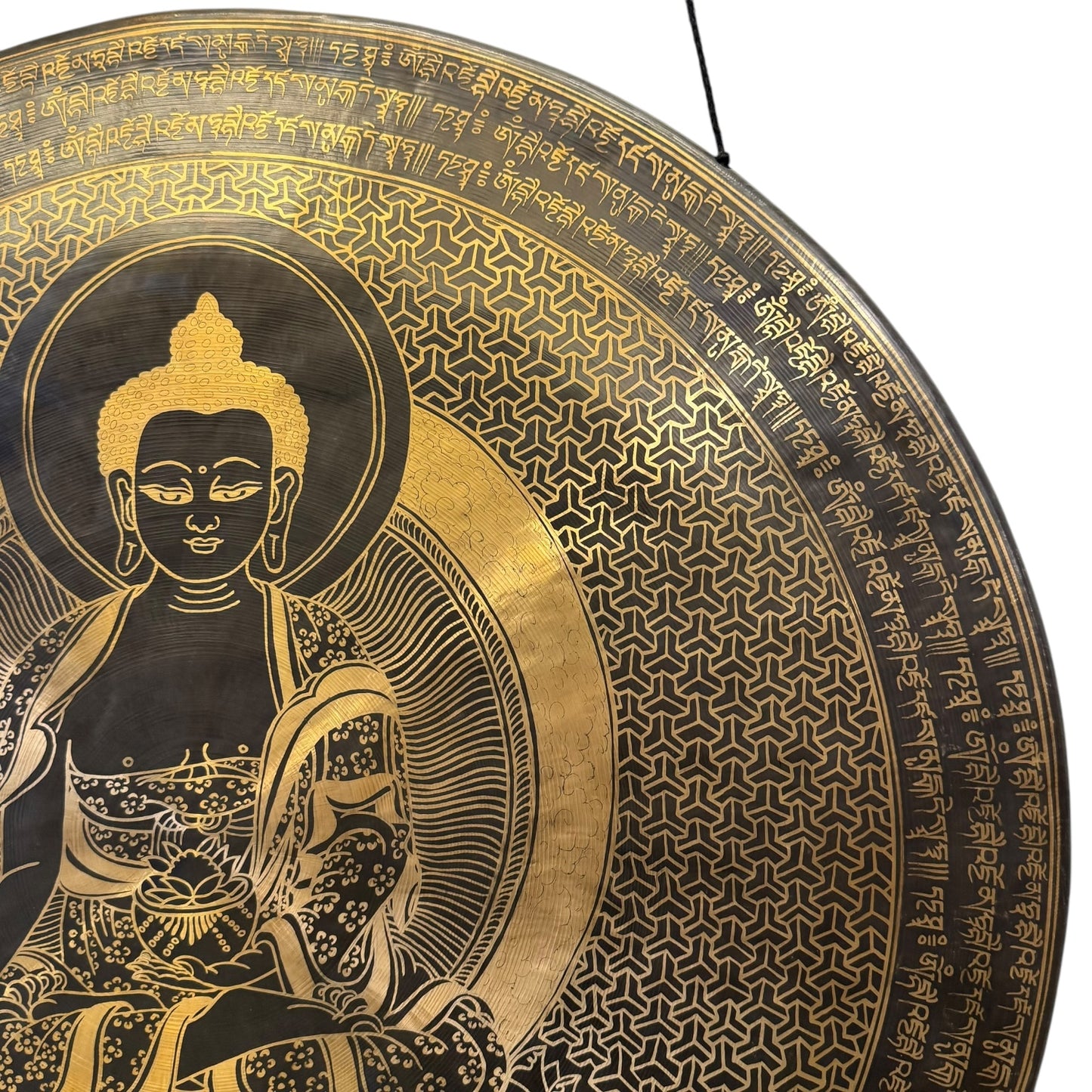 28" Buddha Gong from Nepal