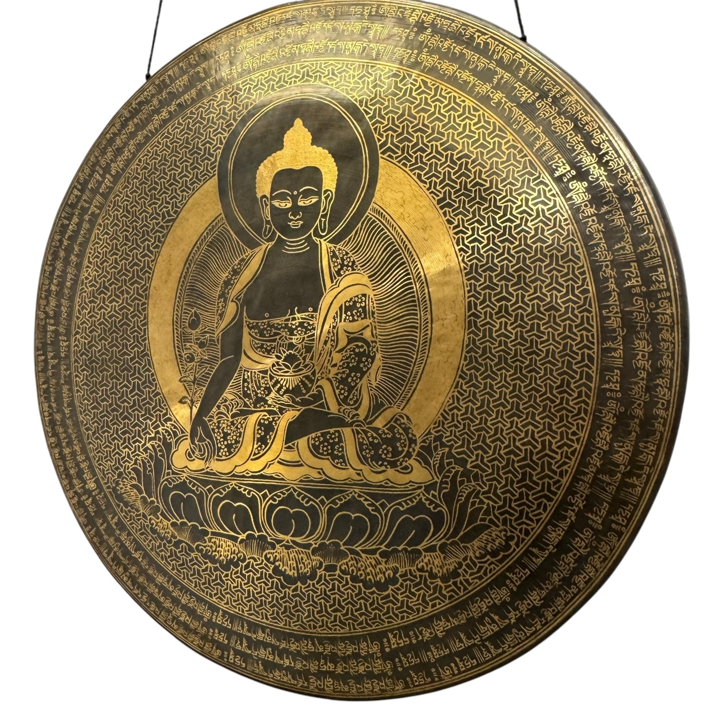 28" Buddha Gong from Nepal