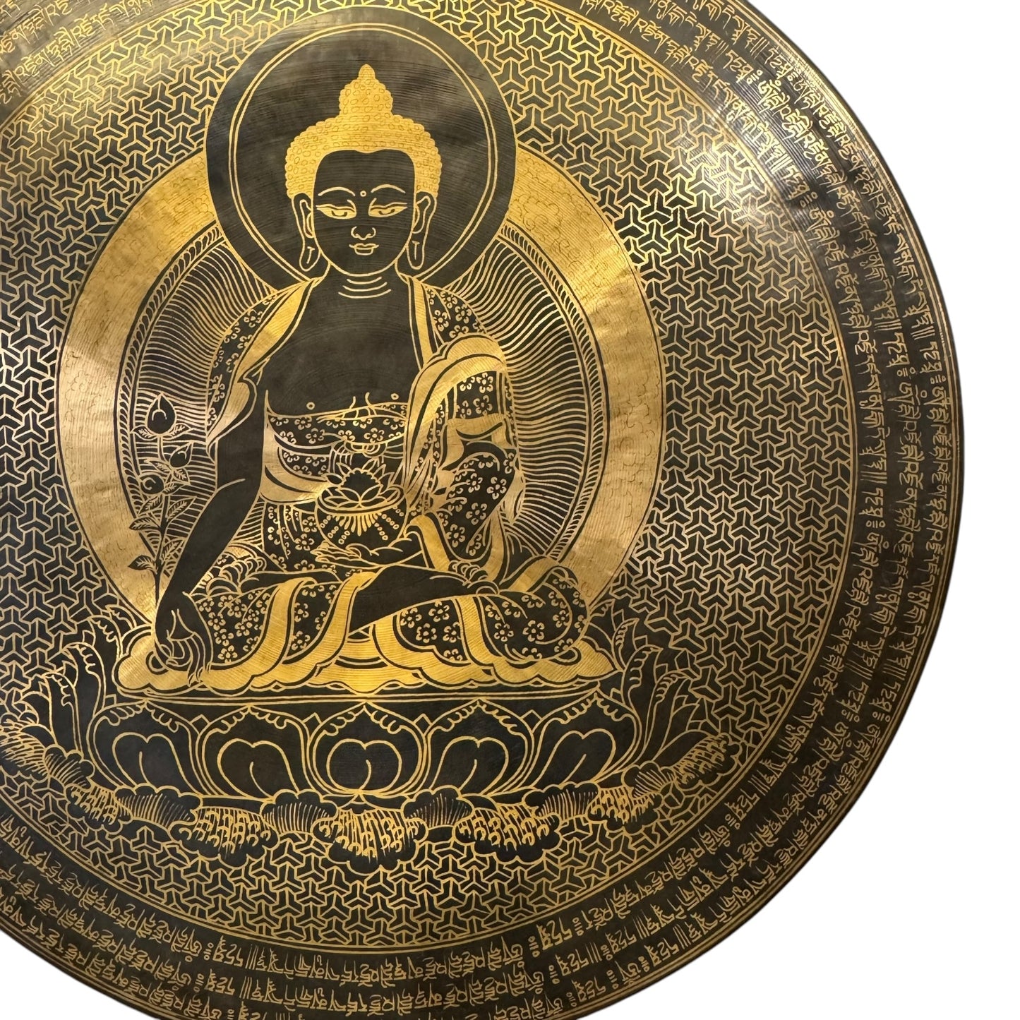 28" Buddha Gong from Nepal