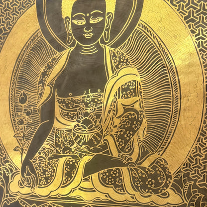 28" Buddha Gong from Nepal