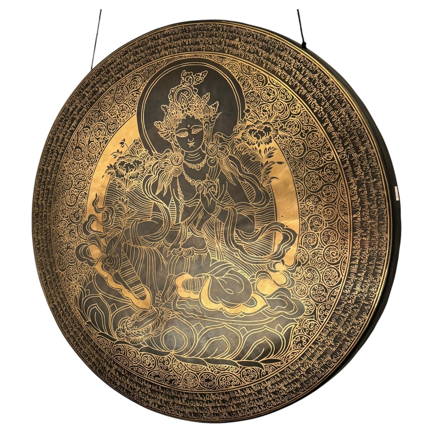 28" Nepalese Tara Goddess Gong