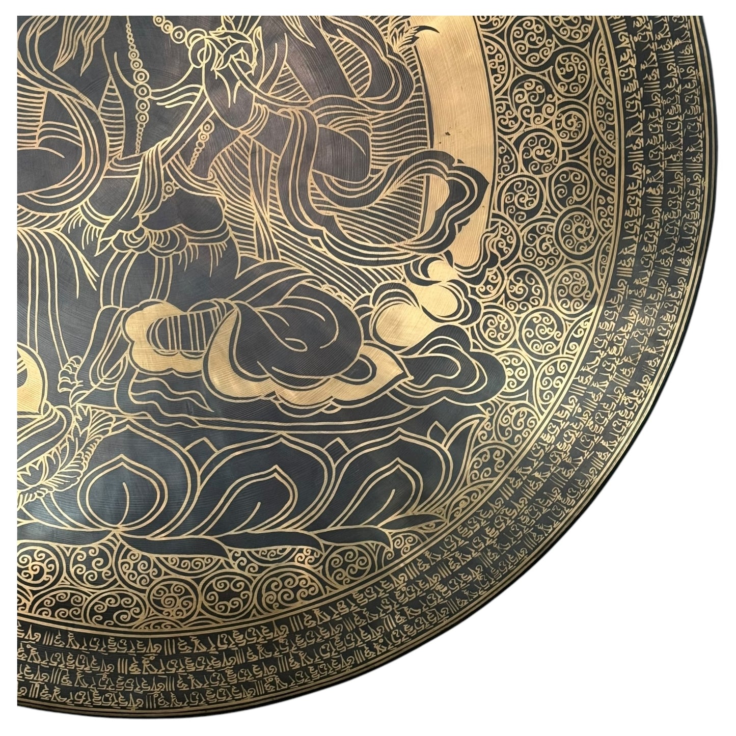 28" Nepalese Tara Goddess Gong