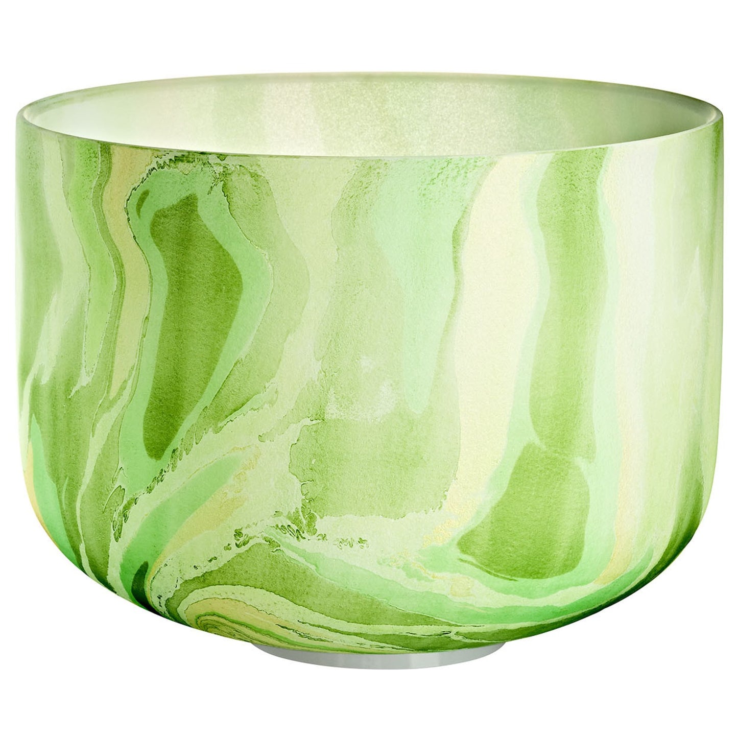 Meinl Sonic Energy Marble Crystal Singing Bowl 10" - Note F4 - Heart Chakra (MCSB10F)