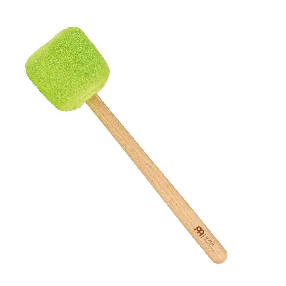 Meinl Medium Gong Mallet - Pure Green (diagonal)