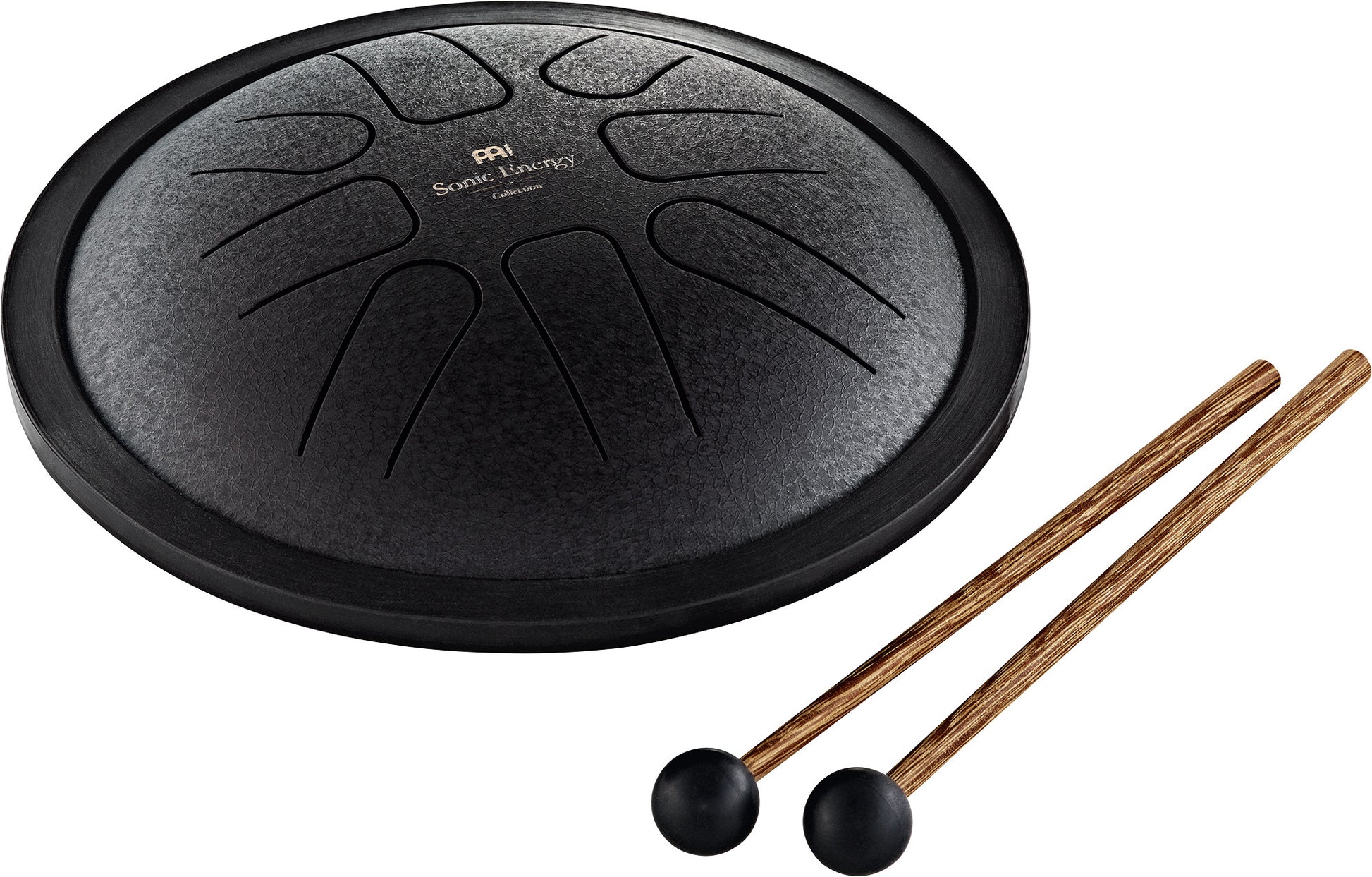 Meinl Small Steel Tongue Drum - F Minor Black