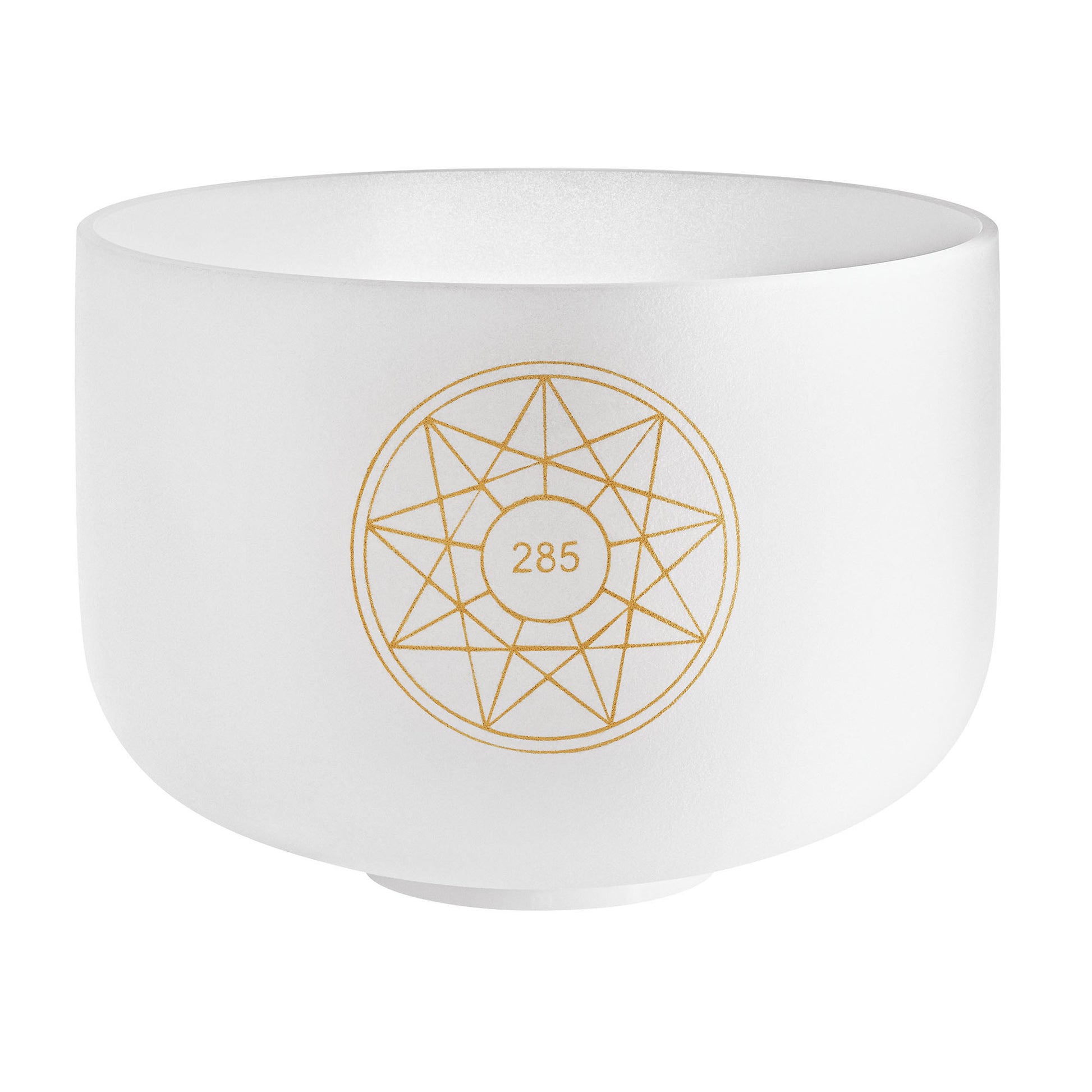 Meinl Sonic Energy Solfeggio Crystal Singing Bowl 12" 285 Hz Note C#4 (SOLCSB12-285)