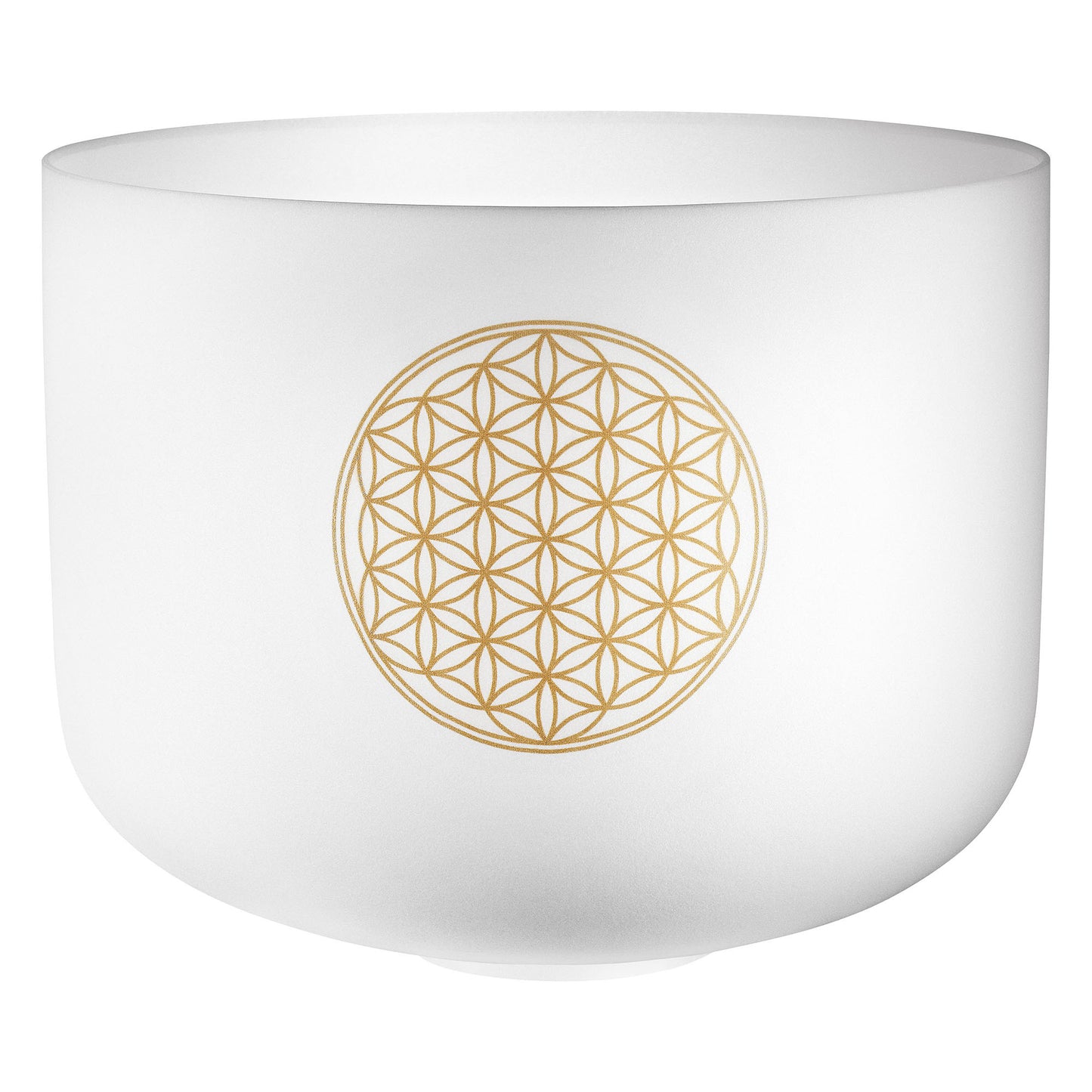 Meinl Sonic Energy Planetary Tuned Crystal Singing Bowl 16" Flower of Life (PCSB16FOL)