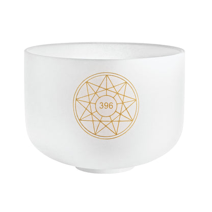 Meinl Sonic Energy Solfeggio Crystal Singing Bowl 10" Ut 396 Hz Note G4 (SOLCSB10-396)