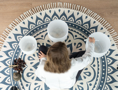 Meinl Meditation Rug Navy Blue - detail