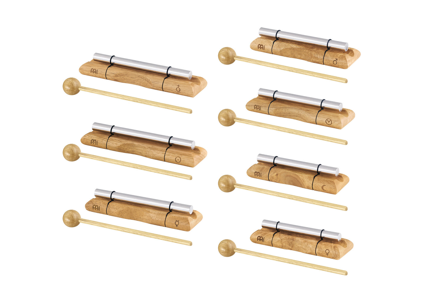 Meinl Energy Chime Chakra Set - 7 Chimes